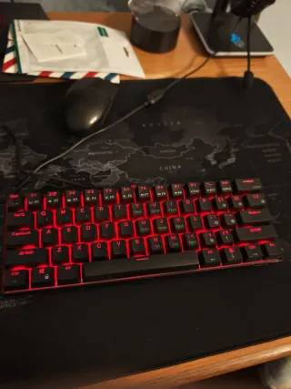 Tastiera Meccanica Royal Kludge RK61 switch red