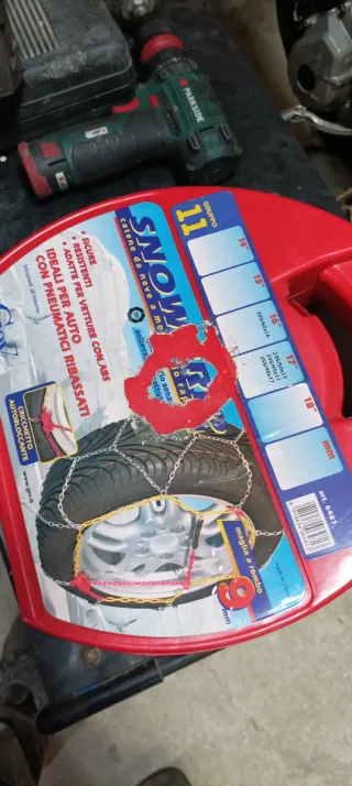 Catene da Neve 16 17 18