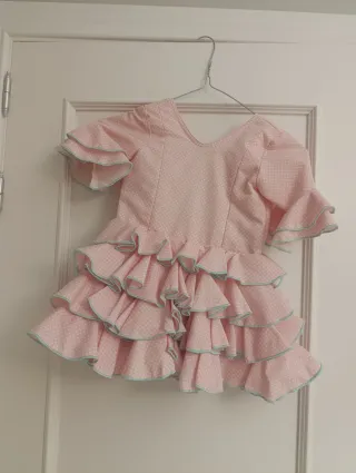 Vestido Flamenca Niña 2-3 Años