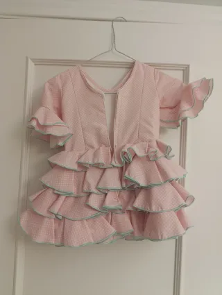 Vestido Flamenca Niña 2-3 Años