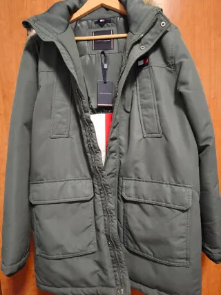 Cazadora Tommy Hilfiger Verde Talla M