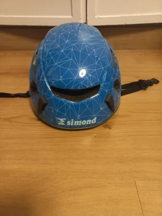 Casco escalada Simond azul geométrico M 53-57cm