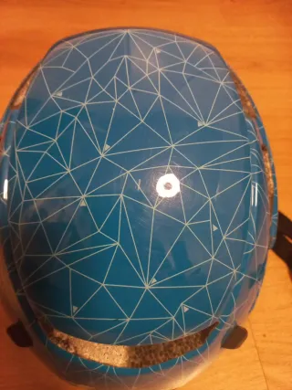 Casco escalada Simond azul geométrico M 53-57cm