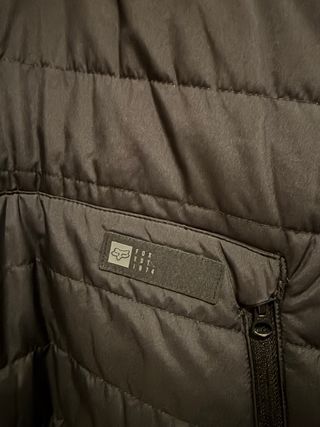 Abrigo Fox Racing Negro Nuevo M