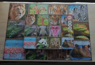 PUZZLE ANIMALES 1000 PIEZAS