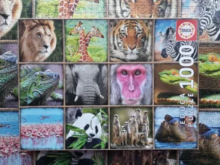 PUZZLE ANIMALES 1000 PIEZAS