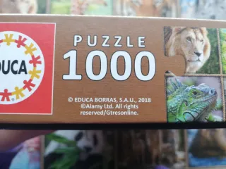 PUZZLE ANIMALES 1000 PIEZAS