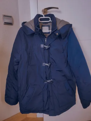 Giacchetta in stile trench blu. Bambini 15-16 anni