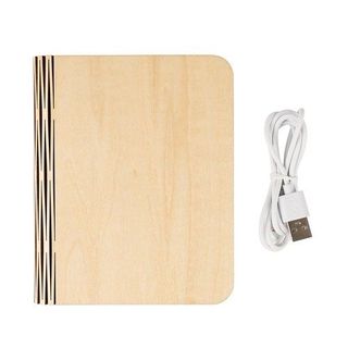 Lámpara libro plegable LED – decoración creativa