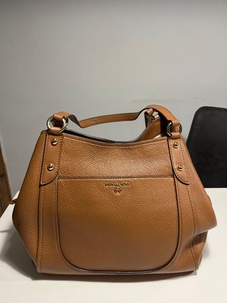 Bolso Michael Kors Marrón Piel