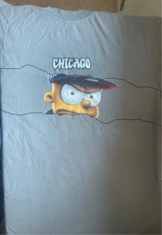 Maglietta Bart Simpson Chicago per Bambini