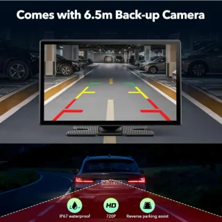 Pantalla Coche 9 con Cámara Trasera HD