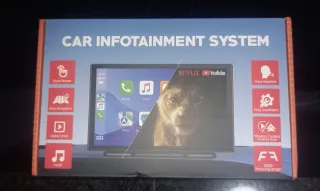 Pantalla Coche 9 con Cámara Trasera HD