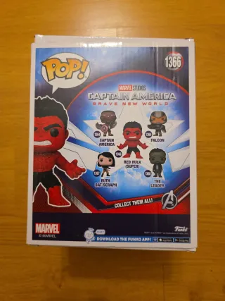 Figura Funko Pop Red Hulk 1366 Marvel