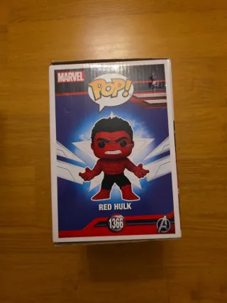 Figura Funko Pop Red Hulk 1366 Marvel