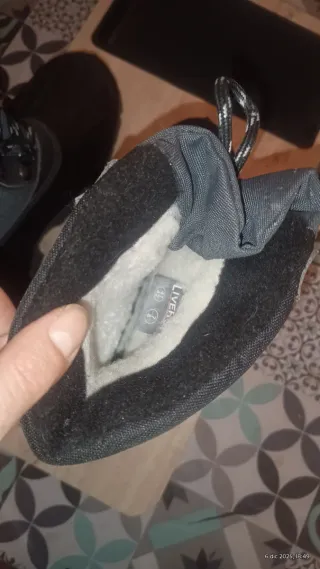 Botas de agua negras y grises Madre in Italy