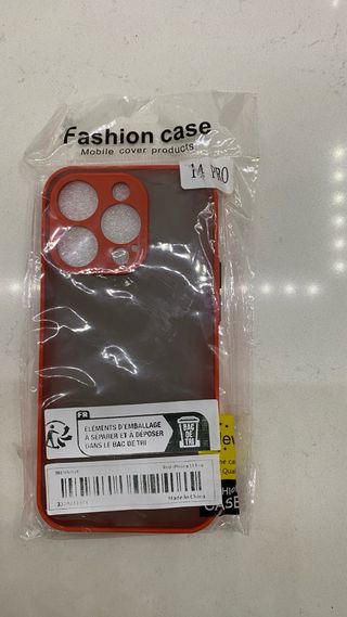 Custodia iPhone 14 Pro Rossa