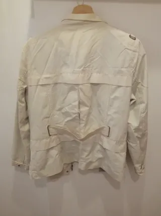 Chaqueta Zara Basic Beige Talla M