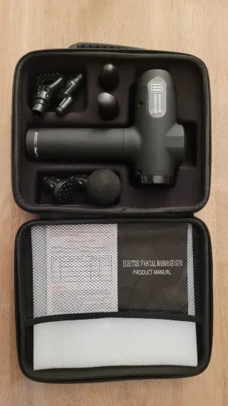 Pistola Masajeador Muscular Eléctrico