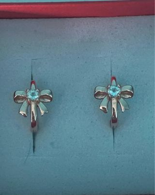 Pendientes Plata con Aguamarinas