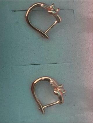 Pendientes Plata con Aguamarinas