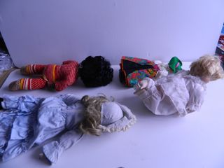 Lotto 4 bambole vintage