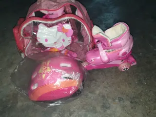 Patines Hello Kitty Talla 29-31 Niña