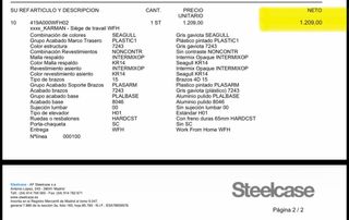 Silla Steelcase Karman 2024