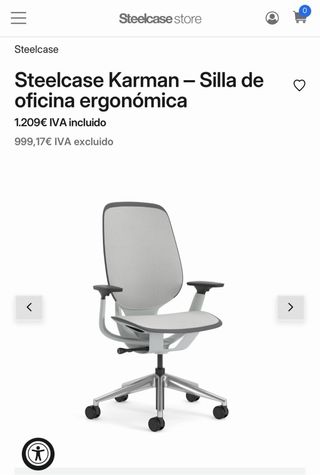 Silla Steelcase Karman 2024