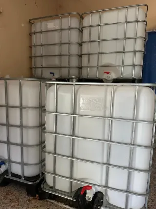 Depósitos IBC 1000L agua
