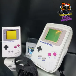 GAMEBOY + POKEMON PLATA +BOLSA TRANSPORTE