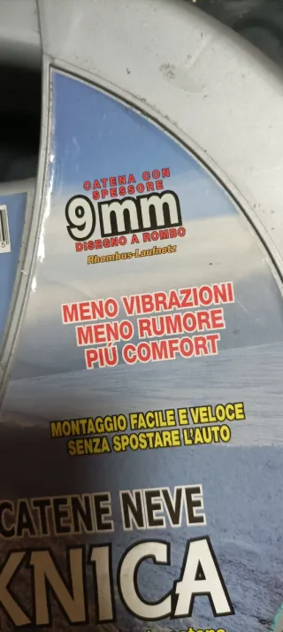 Catene da neve Tekna misura 80