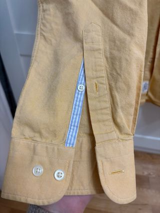 Camisa manga larga amarilla