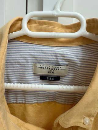 Camisa manga larga amarilla