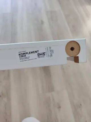 Pantalonero Ikea Komplement Blanco