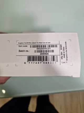 Adaptadores Maxicosi Bugaboo Fox