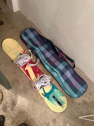 Tabla de Snowboard con Funda