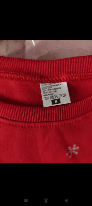 Sudadera Navidad Reno Talla S