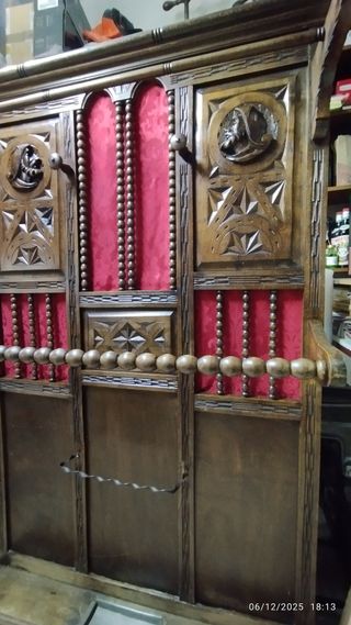 Antiguo Perchero,Paragüero,Recibidor,Tallado mader