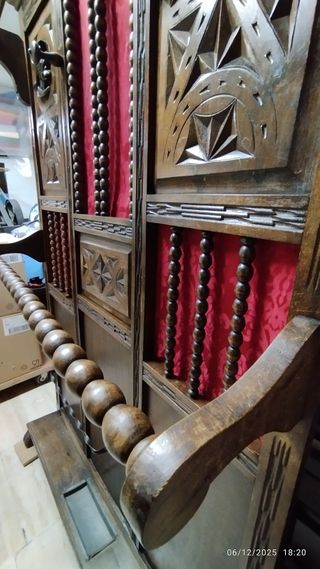 Antiguo Perchero,Paragüero,Recibidor,Tallado mader