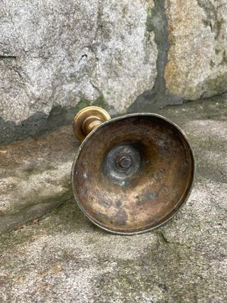 Candelabro de bronce