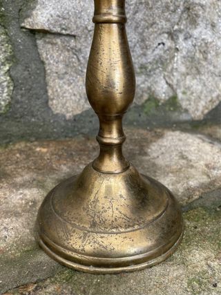 Candelabro de bronce