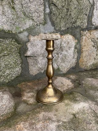Candelabro de bronce