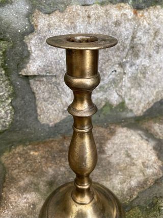 Candelabro de bronce