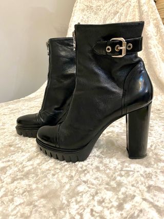 Stivaletti Loriblu Pelle Made in Italy Tacco Alto