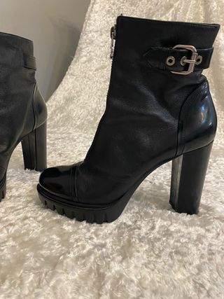 Stivaletti Loriblu Pelle Made in Italy Tacco Alto