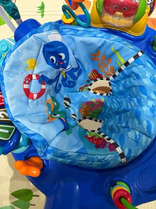 Saltador Baby Einstein como nuevo