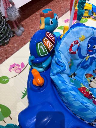 Saltador Baby Einstein como nuevo