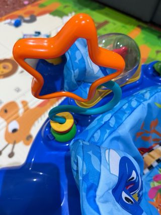 Saltador Baby Einstein como nuevo