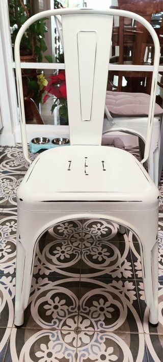 Pack de 4 sillas de cocina estilo vintage